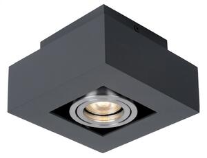 Italux IT8002S1-BK/AL stropní bodové svítidlo Casemiro 1x50W|GU10