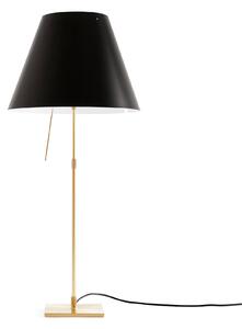 Luceplan Costanza stolní lampa D13 mosaz/černá