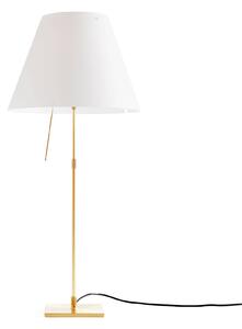 Luceplan Costanza stolní lampa D13 mosaz/bílá