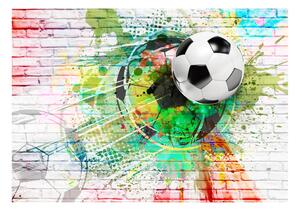 Fototapeta fotbalový míč - Colourful Sport - 400x280