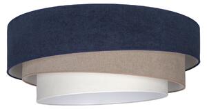 Stropní Lampa Duolla, Trio, Modrá, Kuchyně, Tkanina / Textil, Young lifestyle