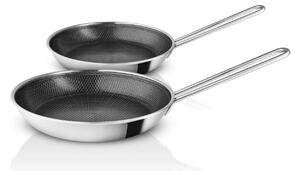Pánve 24 a 28 cm Eva Solo Multi Mosaic Cera, set 2ks nerezové nepřilnavé