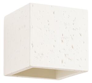 Sollux SL.1844 - Nástěnné bodové svítidlo QUAD 1xG9/8W/230V beton/krémová
