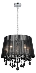 Italux MDM-2572/5 BK nástěnná lampa Cornelia 5x40W|E14