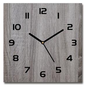Skleněné nástěnné hodiny čtverec Dřevo pl_zsk_30x30_f_136849989