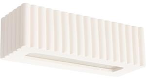 Sollux SL.1885 - Nástěnné svítidlo RIGATA 1xE27/15W/230V keramika/bílá