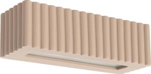 Sollux SL.1887 - Nástěnné svítidlo RIGATA 1xE27/15W/230V keramika/taupe