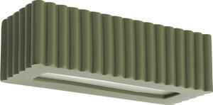 Sollux SL.1888 - Nástěnné svítidlo RIGATA 1xE27/15W/230V keramika/zelená