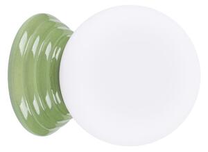 Sollux SL.1894 - Koupelnové nástěnné svítidlo ZORI 1xG9/8W/230V IP44 zelená