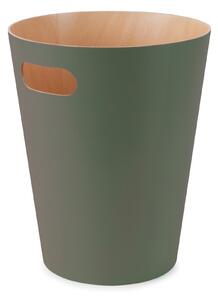 Odpadkový koš UMBRA WOODROW 28 cm zelený