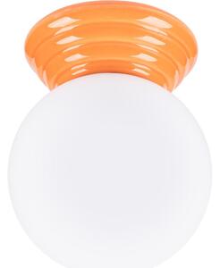 Sollux SL.1899 - Koupel strop svítidlo ZORI 1xG9/8W/230V pr. 12cm IP44 oranžová