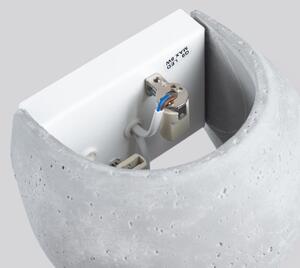 Sollux SL.1362 - Nástěnné svítidlo GLOBE 2xG9/8W/230V beton/šedá