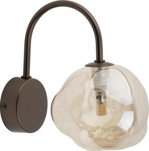 Brilagi - Nástěnná lampa VULCANO 1xG9/8W/230V hnědá/kouřová béžová