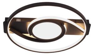 Brilagi - LED Stmívatelné stropní svítidlo TWIRL LED/38W/230V černá + DO