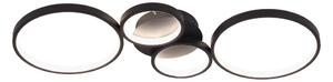 Brilagi - LED Stmívatelné stropní svítidlo RINGO LED/34W/230V černá + DO