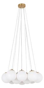 Brilagi - Lustr na lanku GLOBE 10xE14/15W/230V bílá