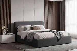 ČALOUNĚNÁ POSTEL, 180/200 cm, šedá Livetastic - Postele s úložným prostorem, Online Only