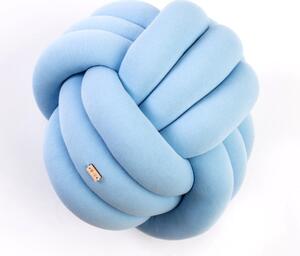 Dekorační polštář/Mini Pouf Ball modrý