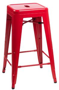 Barová stolička Iris 75cm červená