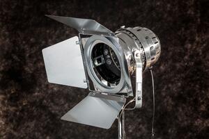 Stojací dřevěná lampa Loft Reflektor Exclusive