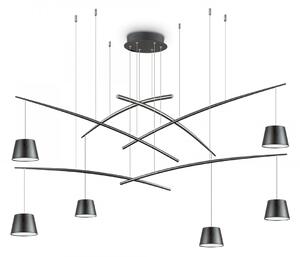 Ideal Lux 196992 LED závěsné stropní svítidlo Fish 1x37W | 2800lm | 3000K