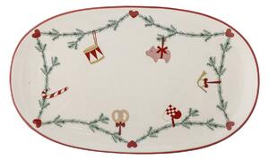 Servírovací talíř Yule Nature Oval 38,5 cm