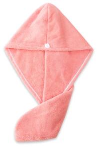 Rychloschnoucí ručník/turban na vlasy Barvy: Růžová