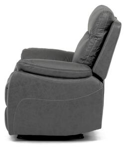 Polohovací křeslo šedé, elektrické TV-4094 GREY3