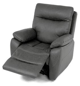 Polohovací křeslo šedé, elektrické TV-4094 GREY3