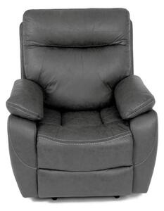 Polohovací křeslo šedé, elektrické TV-4094 GREY3