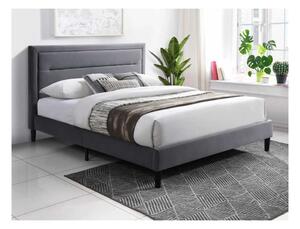 Postel Lune Velvet 140 cm, šedá