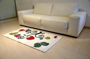 Vopi | Kusový koberec Kids 420 white - 120 x 170 cm