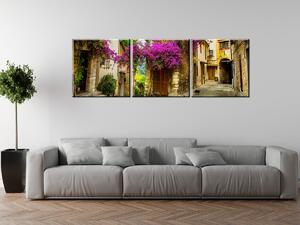 Obraz na plátně Staré město v Provence - 3 dílný Velikost: 90 x 60 cm
