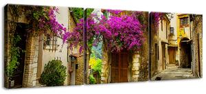 Obraz na plátně Staré město v Provence - 3 dílný Rozměry: 150 x 50 cm
