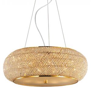 Ideal Lux 164984 závěsné stropní svítidlo Pasha 14x40W|E14 - zlaté