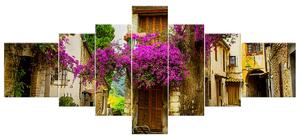 Obraz na plátně Staré město v Provence - 7 dílný Rozměry: 140 x 80 cm