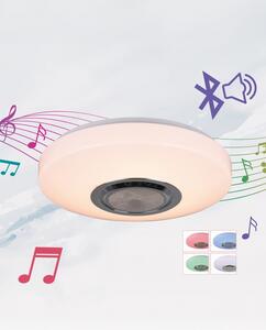 Trio R69021101 LED stropní svítidlo Maia s Bluetooth reproduktorem 1x10W | 1100lm | 3000K | RGB