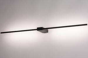 Nástěnné designové LED svítidlo Genesis 90 Black (LMD)