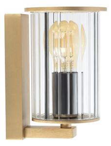Argon 8752 - Venkovní nástěnné svítidlo NORFOLK 1xE27/15W/230V IP44 zlatá