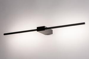 Nástěnné designové LED svítidlo Genesis 60 Black (LMD)