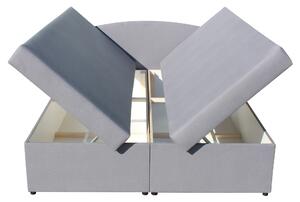 Postel s matrací ARIS šedá, 160x200 cm