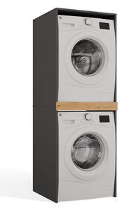 TP Living Stojan na pračku a sušičku POLA 64 cm dub Artisan/antracit
