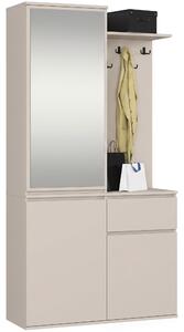 Ak furniture Předsíňová stěna Entro 95 cm kašmír
