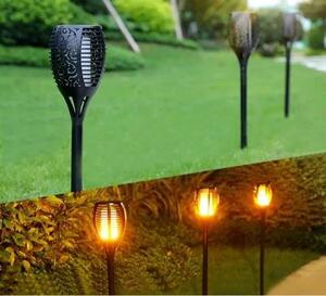 T-LED Solární zahradní svítidlo zapichovací s imitací plamene 2W 106476