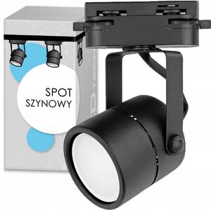 BERGE LED bodový reflektor pro žárovku GU10, pohyblivý - černý