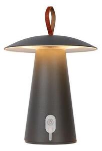 Lucide 27500/02/29 LED dekorativní venkovní stolní lampička La Donna 1x2W | 263lm | 2700K | IP54 - stmívatelná, černá