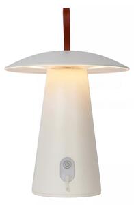 Lucide 27500/02/31 LED dekorativní venkovní stolní lampička La Donna 1x2W | 263lm | 2700K | IP54 - stmívatelná, bílá