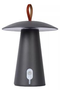 Lucide 27500/02/29 LED dekorativní venkovní stolní lampička La Donna 1x2W | 263lm | 2700K | IP54 - stmívatelná, černá