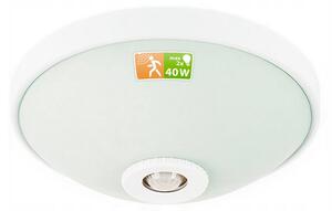 BERGE LED stropní svítidlo 2x E27 s pohybovým senzorem AURORA
