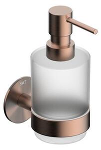 Dávkovač mýdla SAT Cool broušená rose gold SATDCO99BRG